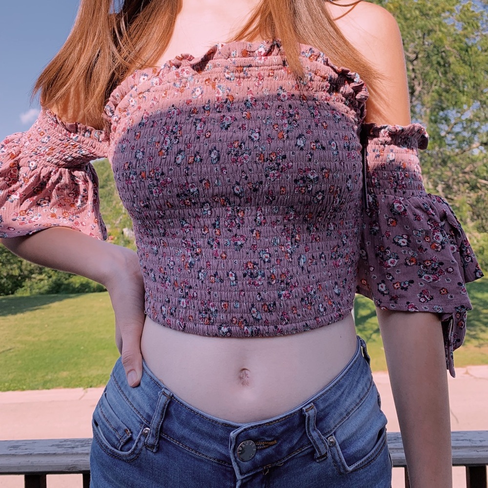 xhilaration crop top